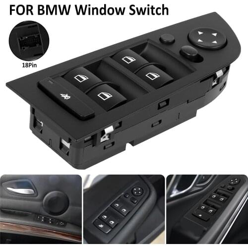 Car Electric Window Switch Auto Window Lifter Master Control Switch Car Interior Accessories for BMW for (E90 LCI) 318i 320i 325