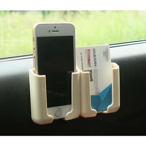 Car Storage Box Phone Holder Card Organizer Auto Door Armrest Box Storage Box Stowing Tidying Car Interior Accessories