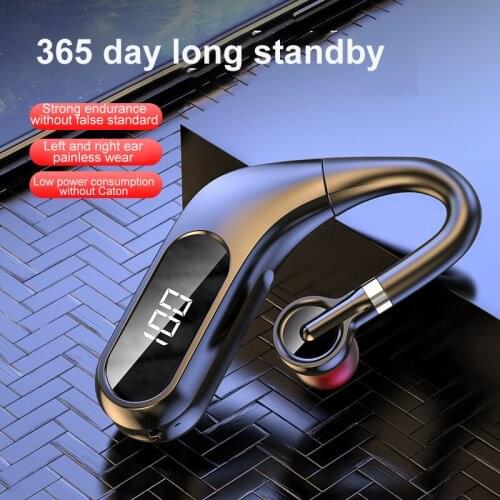 KJ10 TWS Sports Wireless 5.0 Bluetooth-compatible Headset Running Stereo Music Mini Earplug Ear-hanging Earphone