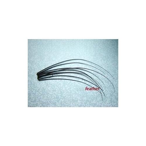 Black Feather! 100pcs/Lot 35-40cm Black Ostrich Feather Hard Rod Headwear&Hat Accessories, Black Ostrich Feather Spine