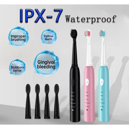 Electric sonic Toothbrush holder Travel toothbrush case Fast Charge adult Waterproof Automatic smart toothbrush head