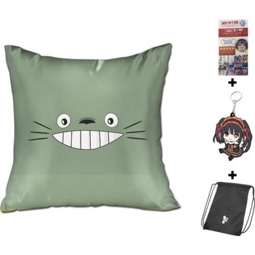 Hobby Express Totoro Square Anime Dakimakura Japanese Pillow Cover GZFONG454