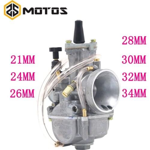 ZS MOTOS 4 T engine carburetor CARB Motorcycle RACING PARTS Scooters Dirt Bike ATV 28 30 32 34mm with Power Jet