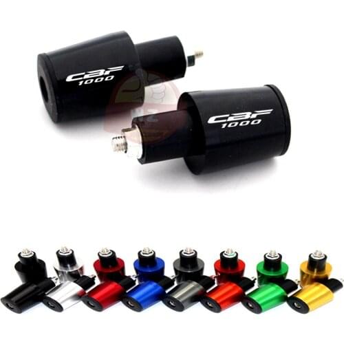 Motorcycle Accessories 7/8'' 22MM Handlebar Grips Handle Bar Cap End Plugs For Honda CBF1000 CBF 1000 2006 2007 2008 2009