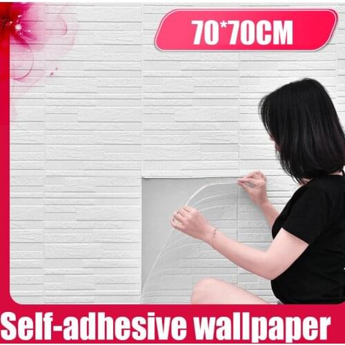 10pcs 3d stereo wall stickers wallpaper self-adhesive living room improvement environmental protection waterproof home Decor