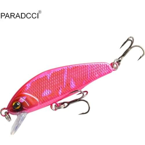 PARADCCI Minnow Lures Quality Hard Fishing Baits 50mm 35g Best Sinking Jerk Bait For Trout Pike Perch Bass