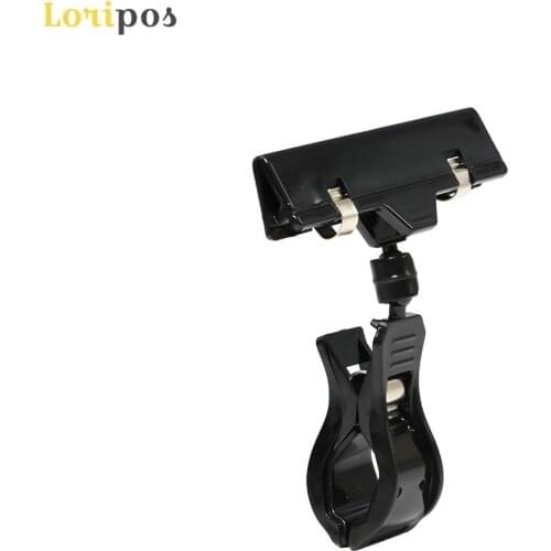 Pop Plastic Price Tag Sign Label Card Holders Paper Display Promotion Clips in Retail Store with Good Quality 20pcs