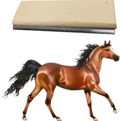 Horse Hair Brush Equine Horse Equipment Grooming For Horse Stripper Cleaning Horses Epilator Tools Horse Accessories Equestrian