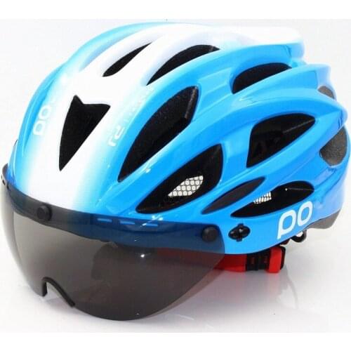 Raceday Road Cycling Bike Mens and Womens Bike Helmet Back Light Mountain Road Ciclismo Cycling Helmet Helmet Helmet Lens