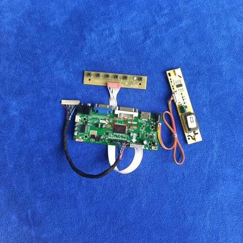 HDMI-compatible DVI VGA DIY Kit 1440*900 2CCFL M.NT68676 controller card For B170WP04/HSD170MGW1/LTN170X3 LCD matrix 30-Pin LVDS