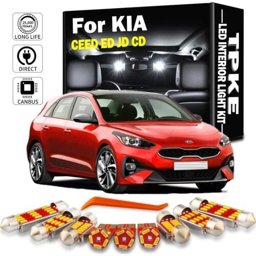 Canbus For KIA CEED ED JD CD Combi SW Hatchback Sportswagon Pro GT 2006-2019 Vehicle LED Interior Lights Kit
