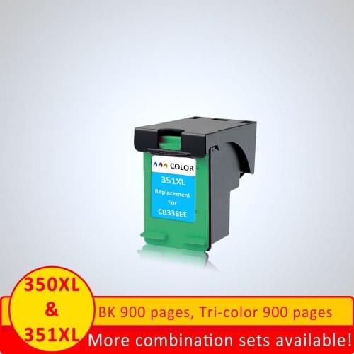 XiangYu 351XL ink cartridge Replacement for HP351 use for D4200 D4260 D4263 D4360 J5730 5780 5785 C4380