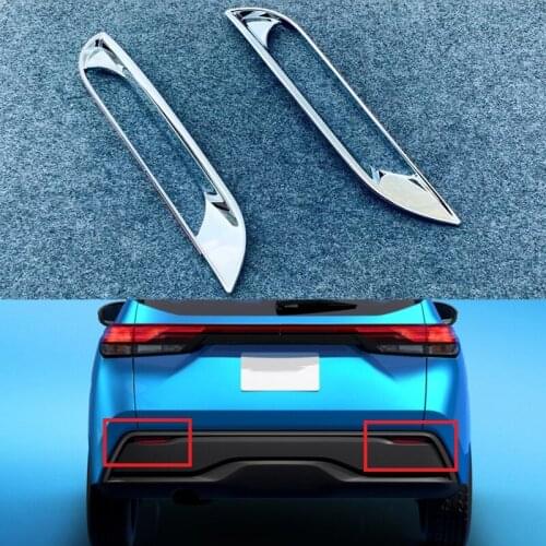 Rear Reflector Fog Light Lamp Cover Sticker Decoration Trim Accessories For Nissan Note 2020 2021