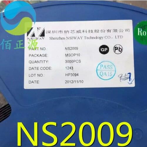 100% Original In Stock New NS2009 MSOP10 (10pcs/lot)