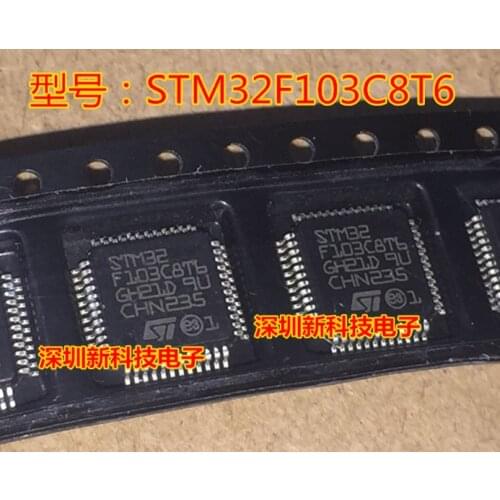 100% Original New STM32F103C8T6 STM32F103 QFP44