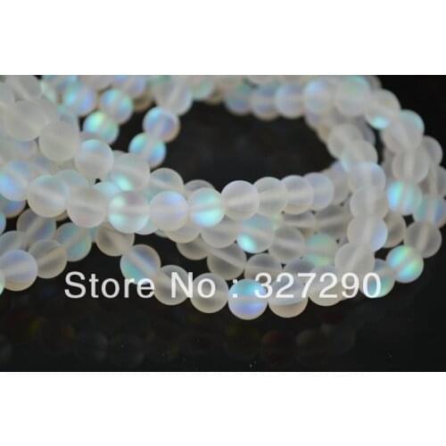 5pcs Making Beads 8mm Rainbow Crystal Round Beads Faceted Colorful Strand Beads