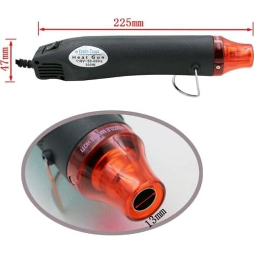 Hot Air Gun Two Types White Black Heat Gun Electric Power Tool 110V 300W Melt Embossing Powder DIY Crafts On Shrink Plastic