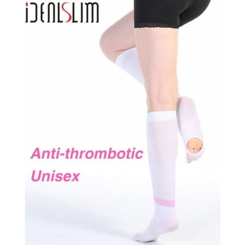 IDEALSLIM Medical Antithrombotic stockings Anti-embolism hold up Compression stockings with inspection hole