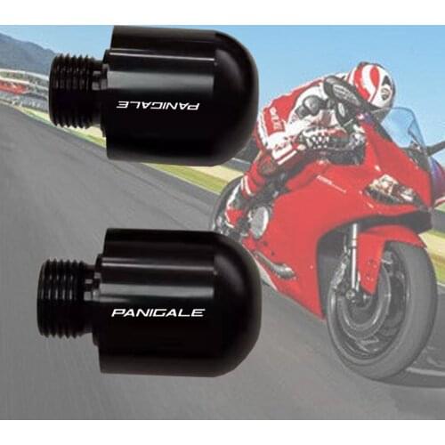 CNC Motorcycle Handlebar Ends Grips Slider for Ducati V4 V4R 959 1199 899 1299 Panigale Supersport 939 Motorbike Handler Bar