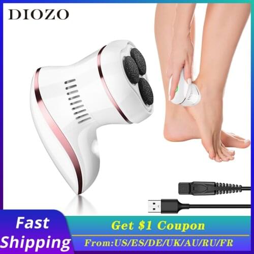 DIOZO Portable Electric Foot File Dead Skin Callus Remover For Foot Pedicure Foot Grinder Foot Care Tool Heel File Grinding