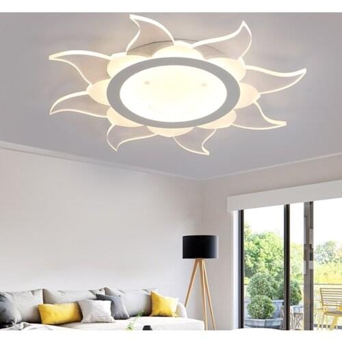 Modern simple master bedroom living room atmosphere LED romantic warm study childrens room lighting led ceiling lamp LO818