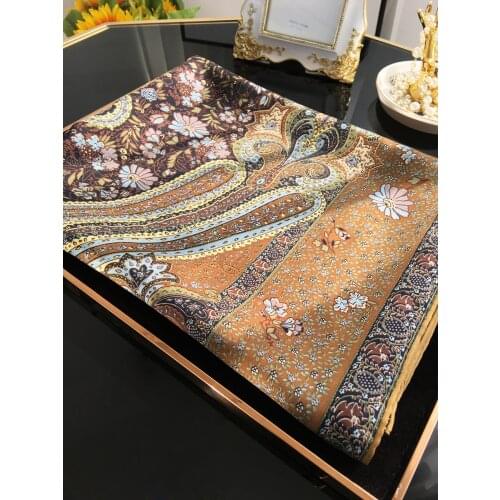 Vintage large 140 100 silk scarf big 100% Mulberry-Silk Scarf Square Silk Twill Scarf Hand Rolled Silk Scarf 140cm