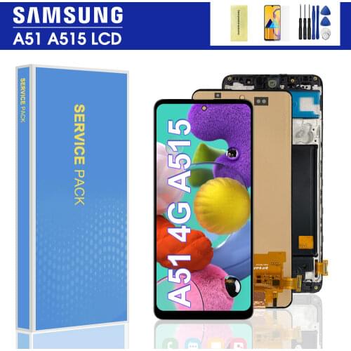 LCD Screen For Samsung Galaxy A51 Display Touch Screen Digitizer Sensor Assembly For Samsung A51 LCD A515 A515F Display