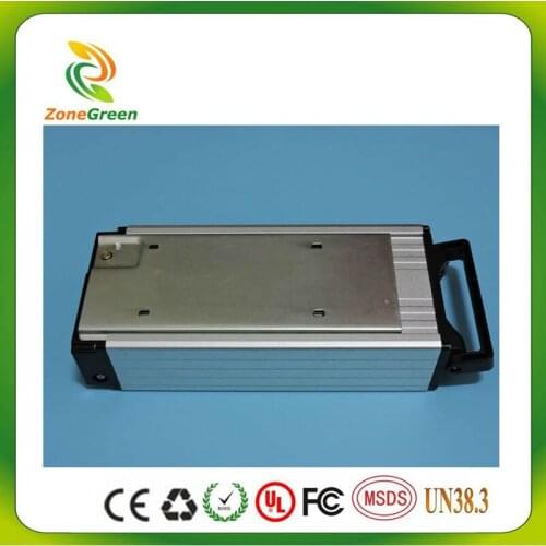 36V 30AH for panasonic cell electric bike battery rear rack battery 100W - 1000W BMS lithium battery Aluminum housing charger