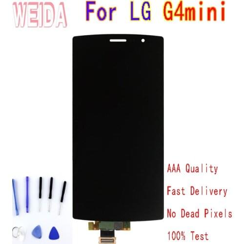 5'' For LG G4mini lcd Display Touch Screen Digitizer Assembly without Frame free tool