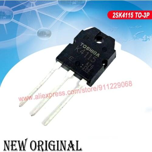 5 Pieces) K4115 2SK4115 TO-3P 900V 7A MOS