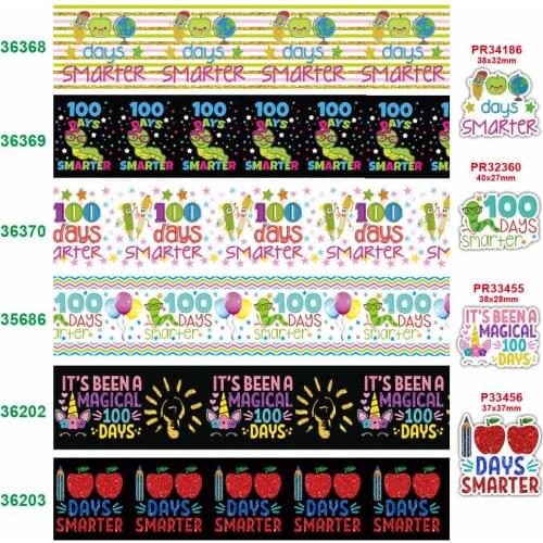 Free shipping characters printed grosgrain ribbon 35686