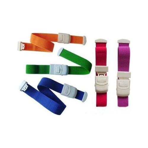 Outdoor First Aid Quick Slow Release Medical Tourniquet Elastic Emergency Stanch Hemostasis Strap Tape With Buckle
