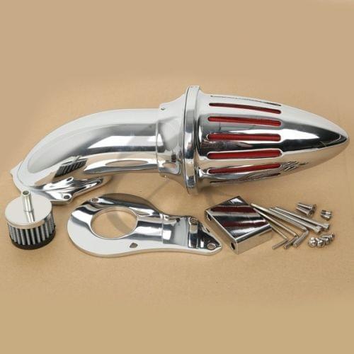 Chrome Air Cleaner Intake Filter For Honda Shadow 600 VLX600 VT600C 1999-2012 08