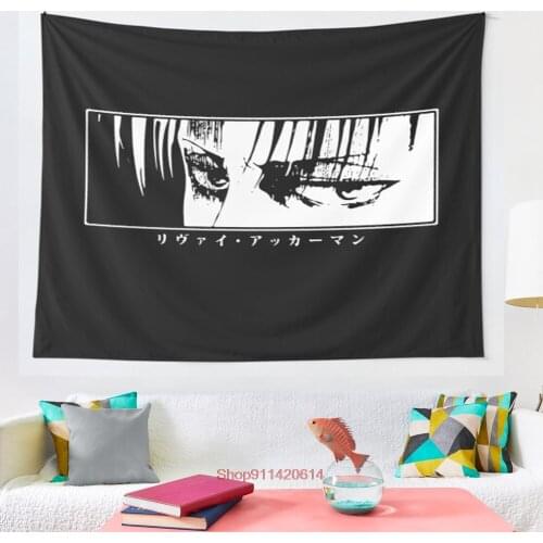 Levi Ackerman tapestry wall decoration Mandala tapestry witchcraft Bohemian Hippie home decoration yoga mat