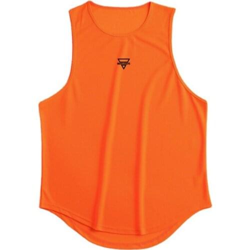 Mens Workout Mesh Casual Tank Top New Fitness Summer Fashion Singlet Quick Dry Vest Clothing Bodybuilding Sleeveless Shirt