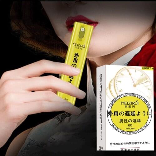 Mens Delayed Spray Strong Topical Spray for Men’s Long-lasting Penis Erection Prevents Premature Ejaculation Prolonging Time