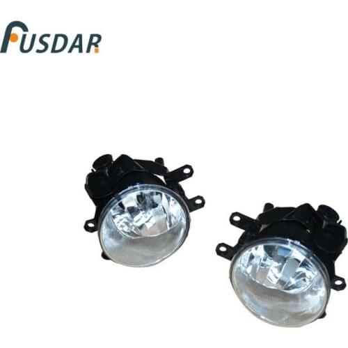 Pair Left and Right Front Clear Bumper Driving Fog Lights Fit For Toyota C-HR 2018-2019