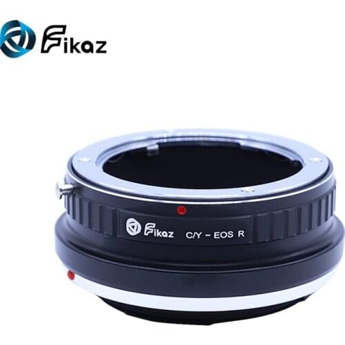 Fikaz For C/Y-EOS R Lens Mount Adapter Ring for Contax Yashica C/Y CY Lens to Canon EOS R RF Mount Camera