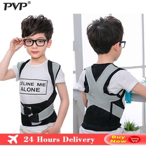 PVP Adjustable Children Posture Corrector for Adult Children Back Straightener Braces Lumbar Support Straight dropshipping