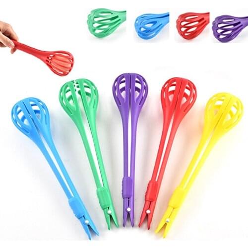 1Pcs 2 in 1 Egg Beater Multifunction Manual Eggholder Bread Cake Baking Food Clip Strainer Tool Kitchen Gadgets