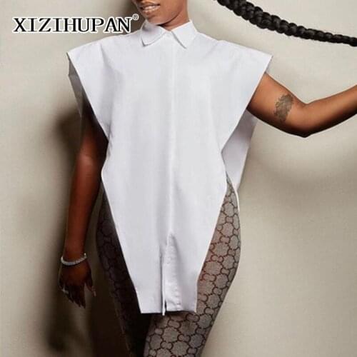 XIZIHUPAN Women's Big Shirts