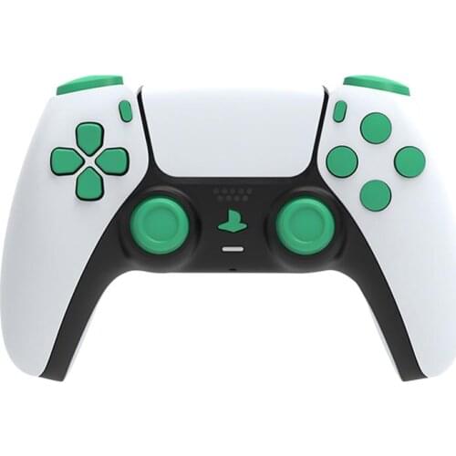 For PS5 Controller Replacement D-pad Buttons R1 L1 R2 L2 Triggers Share Options Full Set Face Buttons Repair Kits With Caps