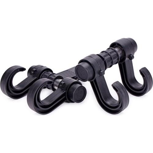 1 pair Automobile Sundries Hanger Bag Hook Holder Car Back Seat Fastener Auto Supplies Interior Accessories Hook Clip Universal