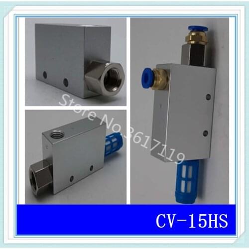 10pcs/lot CV-15HS 1/4 Vacuum Generator Negative Pressure Generator Suction Cup Vacuum Control with Muffler with jiont