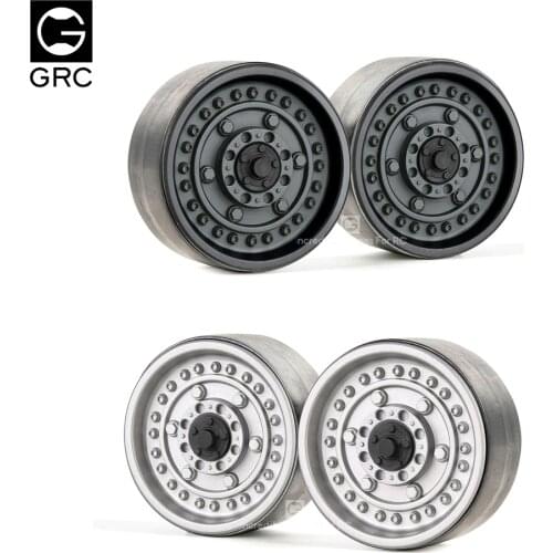 GRC Heavy Metal Wheel Rim #G06 For 1/10 Crawler TRAXXAS TRX4 Defender Bronco Axial Wraith SCX10 JK JL 90048 VS4 AT4 #GAX0130HS/R