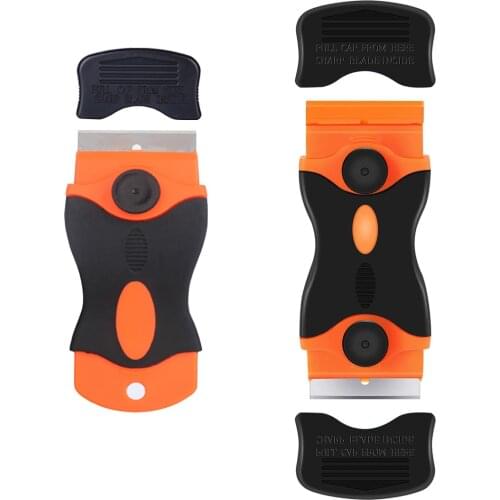 Scraper Blade Tool Auto Scraper Blade Tool Car Window Glass Stovetop Vinly Film Sticker Installation Tint Glue Gap Cleaner Sreen