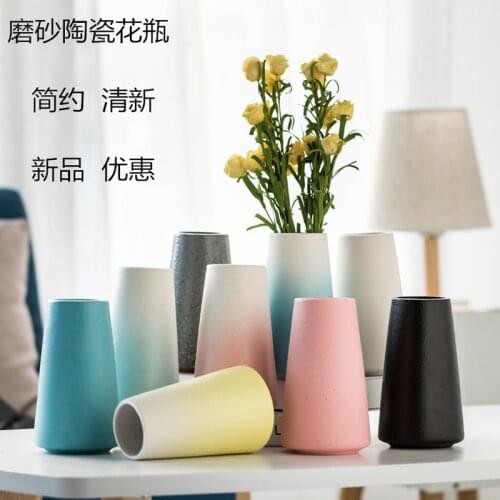 Chinese simple European large diameter matte Zen black and white blue red