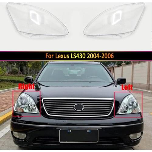 Auto Light Caps Headlight Lens Lamp Case For Lexus LS430 2004 2005 2006 Headlamp Cover Car Replacement Auto Shell Lampshade