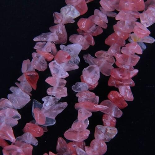 Quartz Crystal Chip Loose Beads Strand 32 Inch Jewelry For Woman Gift Making E009