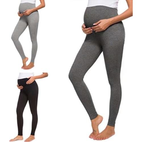 High Waist Belly Casual Maternity Legging Spring Autumn Fashion Clothes For Pregnant Women Pregnancy Skinny Pants